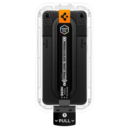 Spigen GlastR EZ FIT Pro HD Screen Protector for Samsung Galaxy S26 FE S741, Tempered Glass, Full Glue AGL11996