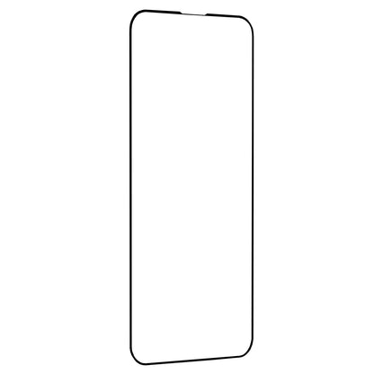 Techsuit M2 Screen Protector Film for Apple iPhone 17e / 16e / 14 / 13 Pro, Tempered Glass, Full Glue, 111D, Black