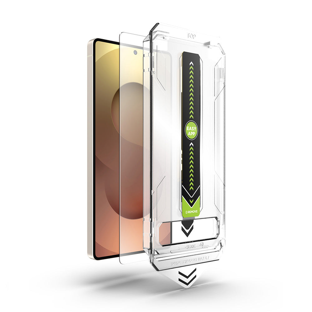Techsuit TitanGlass CrystalHD Screen Protector for Samsung Galaxy S25+ S936 / S24+ S926, Tempered Glass, Full Glue