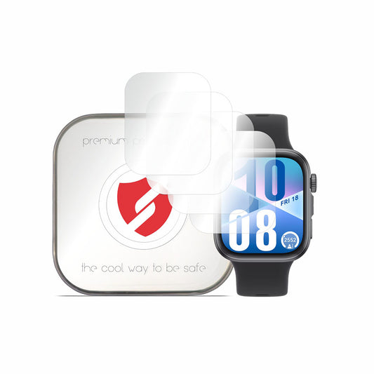 Smart Protection Premium Classic Screen Protector for Huawei Watch Fit 4, Set of 4 pieces, Plastic