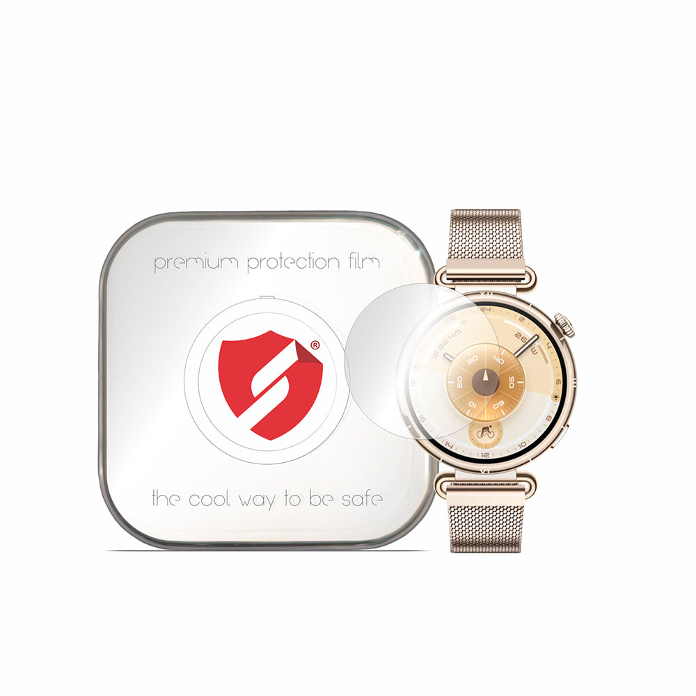 Smart Protection Premium Classic Screen Protector for Huawei Watch GT 6 41mm, Set of 4 pieces, Plastic