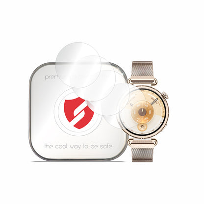 Smart Protection Premium Classic Screen Protector for Huawei Watch GT 6 41mm, Set of 4 pieces, Plastic