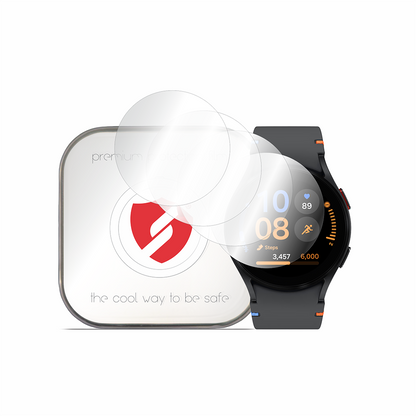 Smart Protection Premium Classic Screen Protector for Samsung Galaxy Watch FE, Set of 4 pieces, Plastic