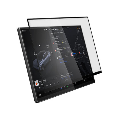 Spigen GlastR EZ FIT Protective Film for Tesla Y 2026 Premium / Performance Navigation, Tempered Glass AGL10820