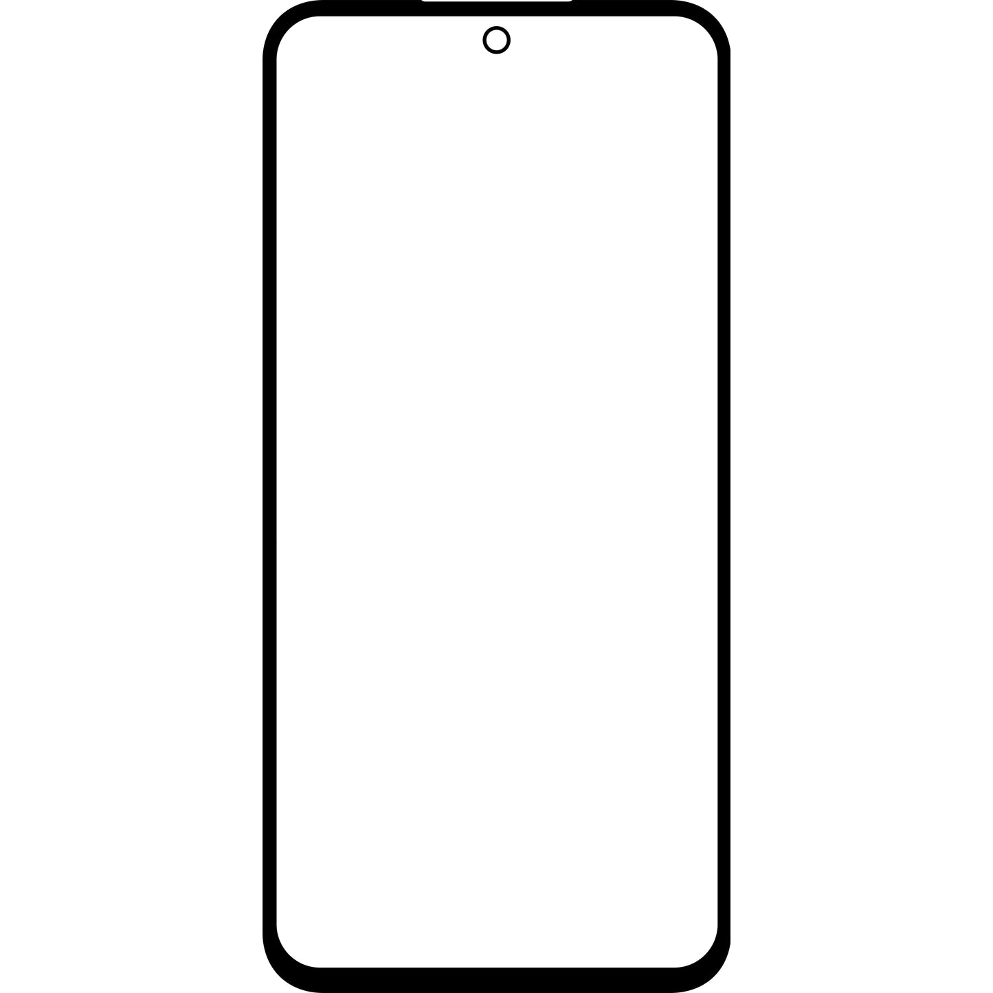Screen Glass + OCA Forward Shield for Samsung Galaxy A55 5G A556, Black