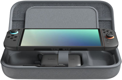 Belkin Charging Protective Case for Nintendo Switch 2 / Switch / Switch OLED Console, Gray ENA001hqCH-V2