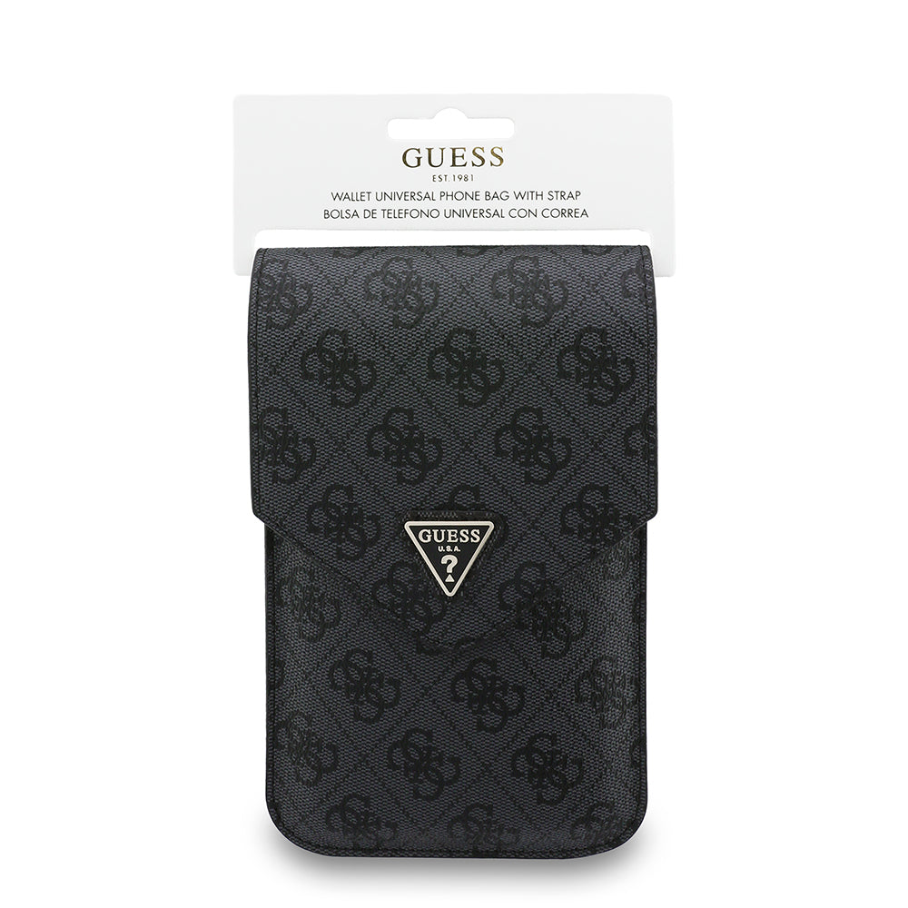 Universal Phone Bag, Guess, Fliptok Triangle 4G, Black