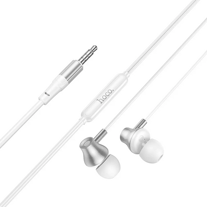 Handsfree 3.5mm HOCO M119, Silver