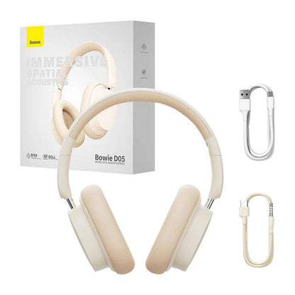 Handsfree Bluetooth Baseus Bowie D05, MultiPoint, A2DP, Crem NGTD020202 