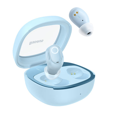 Handsfree Bluetooth Baseus WM02+, TWS, Blue NGTW370303