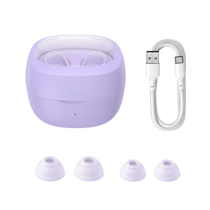Handsfree Bluetooth Baseus WM02+, TWS, Purple NGTW370305