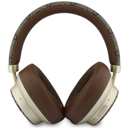 Handsfree Bluetooth Guess 4G Gold Script Metal, A2DP, Brown