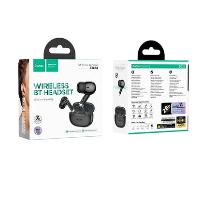 HOCO EQ24 Bluetooth Handsfree, TWS, Black