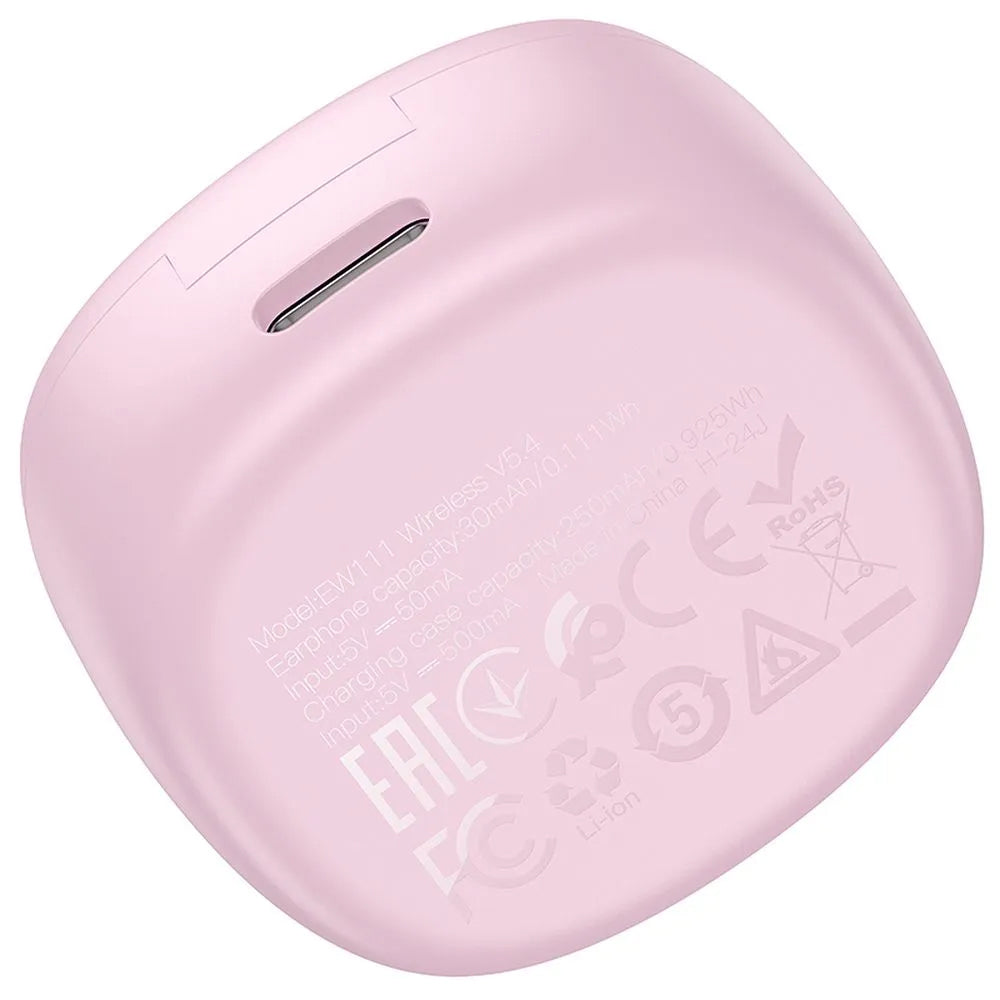 HOCO EW111 Bluetooth Handsfree, TWS, Pink