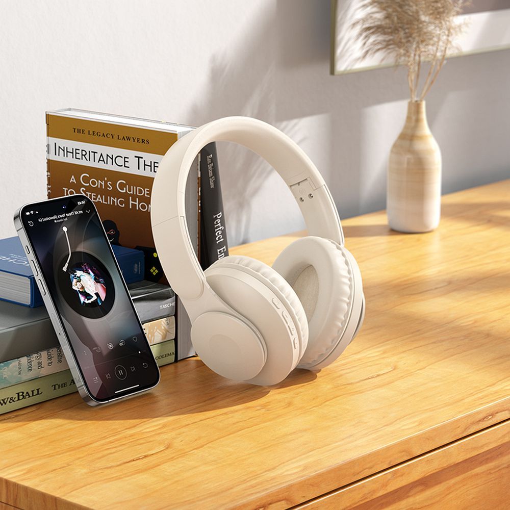 Bluetooth Handsfree HOCO W45, A2DP, White