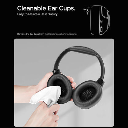 Handsfree Bluetooth Spigen SA2403, A2DP, ANC, Black ASD09691