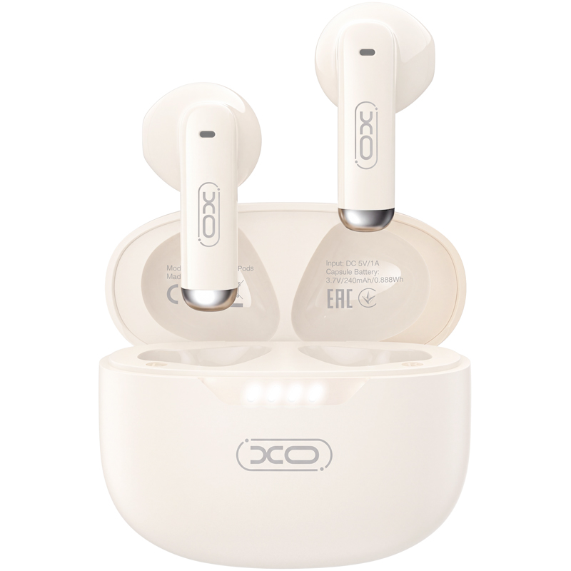 Handsfree Bluetooth XO Design G50, TWS, Beige