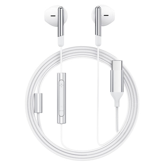Handsfree USB-C Acefast L3, 1.2m, White