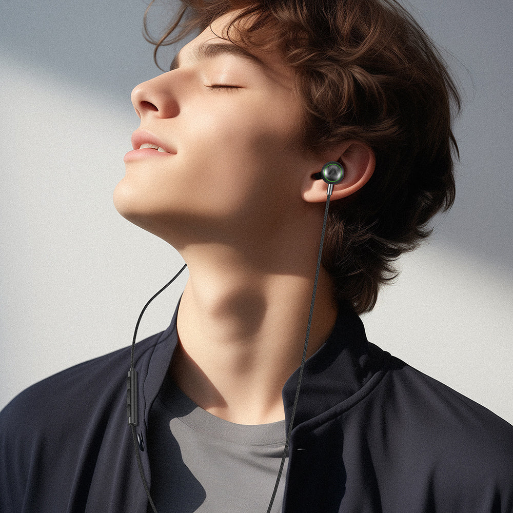 Handsfree USB-C Acefast L5, 1.2m, Black