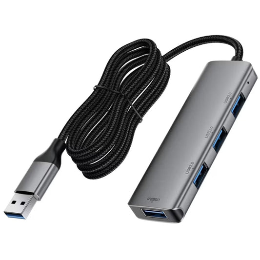 Acefast J17 USB Hub, 4in1, Gray