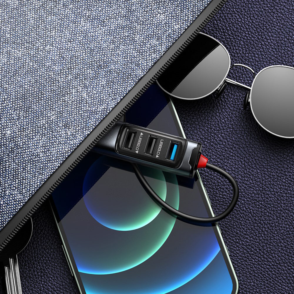 Yesido HB23 USB-C Hub, 5in1, Grey