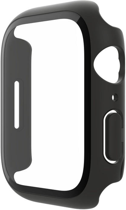 Belkin ScreenForce TemperedCurve Case for Apple Watch 40mm / 41mm Series, Black OVG003zzBK-REV