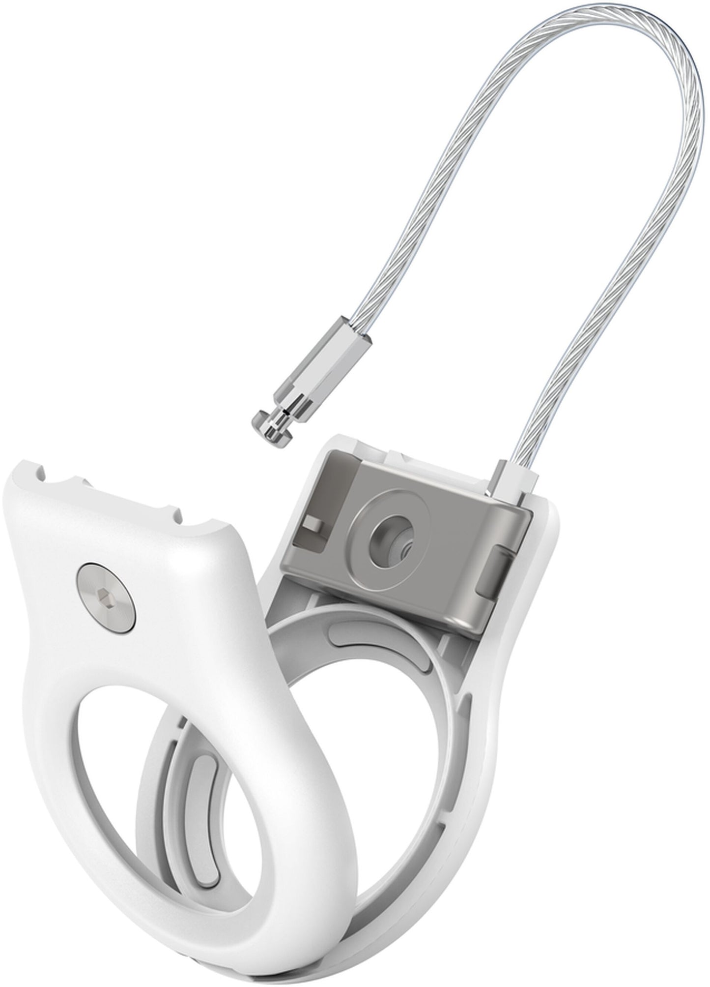 Belkin Wire Cable Case for Apple AirTag, White MSC009btWH