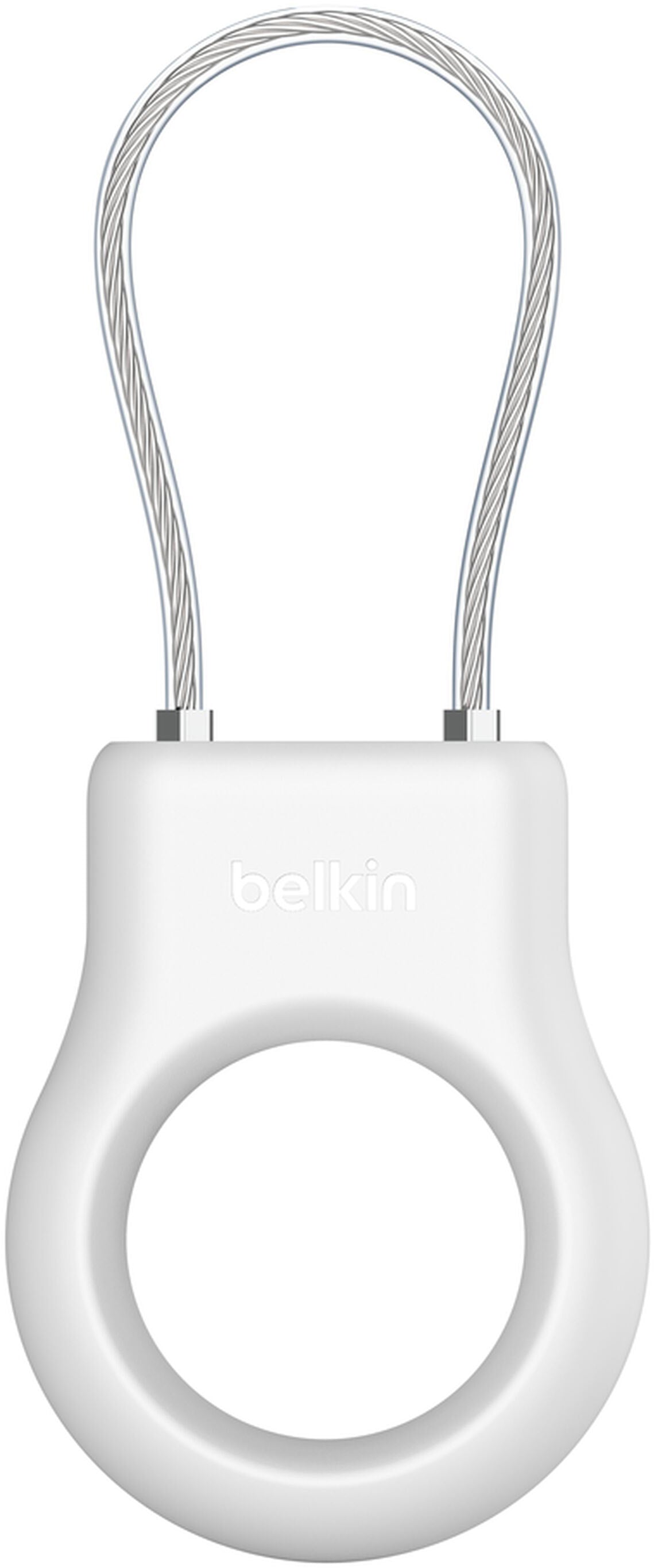Belkin Wire Cable Case for Apple AirTag, White MSC009btWH