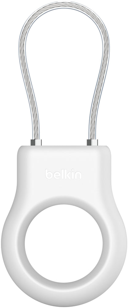 Belkin Wire Cable Case for Apple AirTag, White MSC009btWH