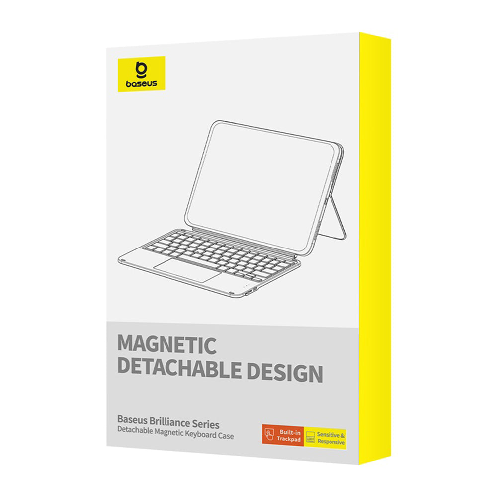 Keyboard Case for Apple iPad (2022), Baseus, Brilliance, Black