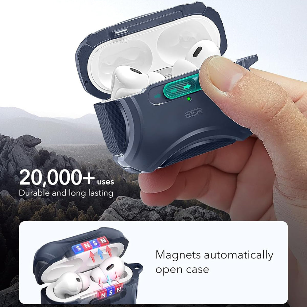 ESR Cyber Case for Apple AirPods Pro Series, Blue