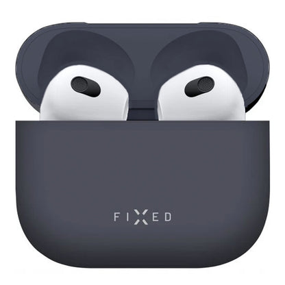 Fixed Silky Case for Apple AirPods 4, Blue