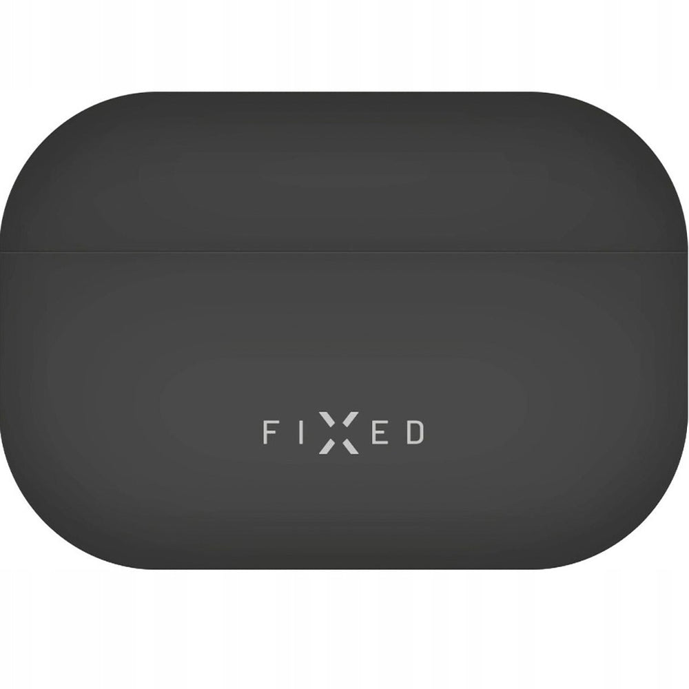 Fixed Silky Case for Apple AirPods 4, Black