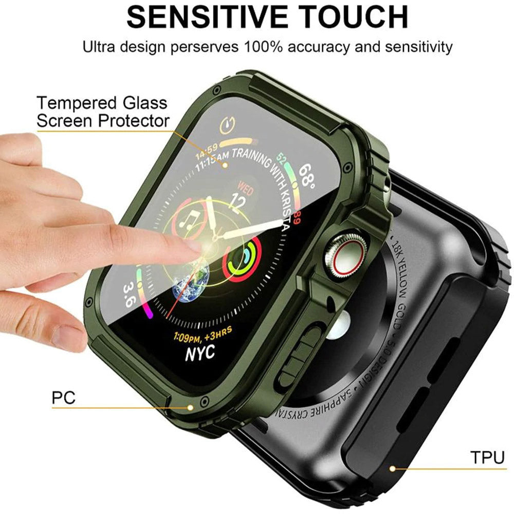 Lito Armor 360 Case for Apple Watch 38mm Series, Green