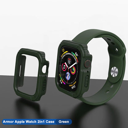 Lito Armor 360 Case for Apple Watch 42mm Series, Green
