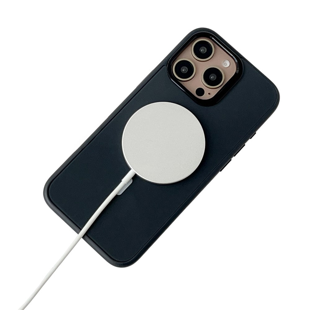 MagSafe Case for Apple iPhone 15 Pro, OEM, Round Screen Smart E-Ink, Black