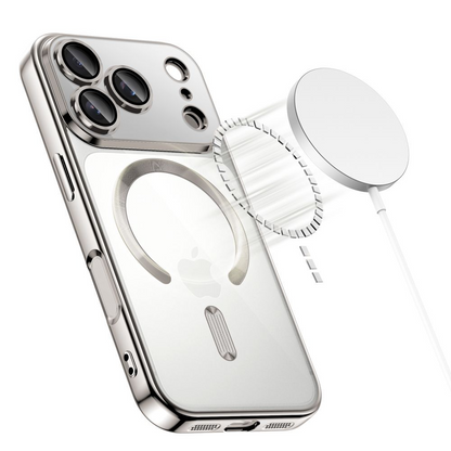 MagSafe Case for Apple iPhone 17 Pro, Tech-Protect, Magflex, Silver