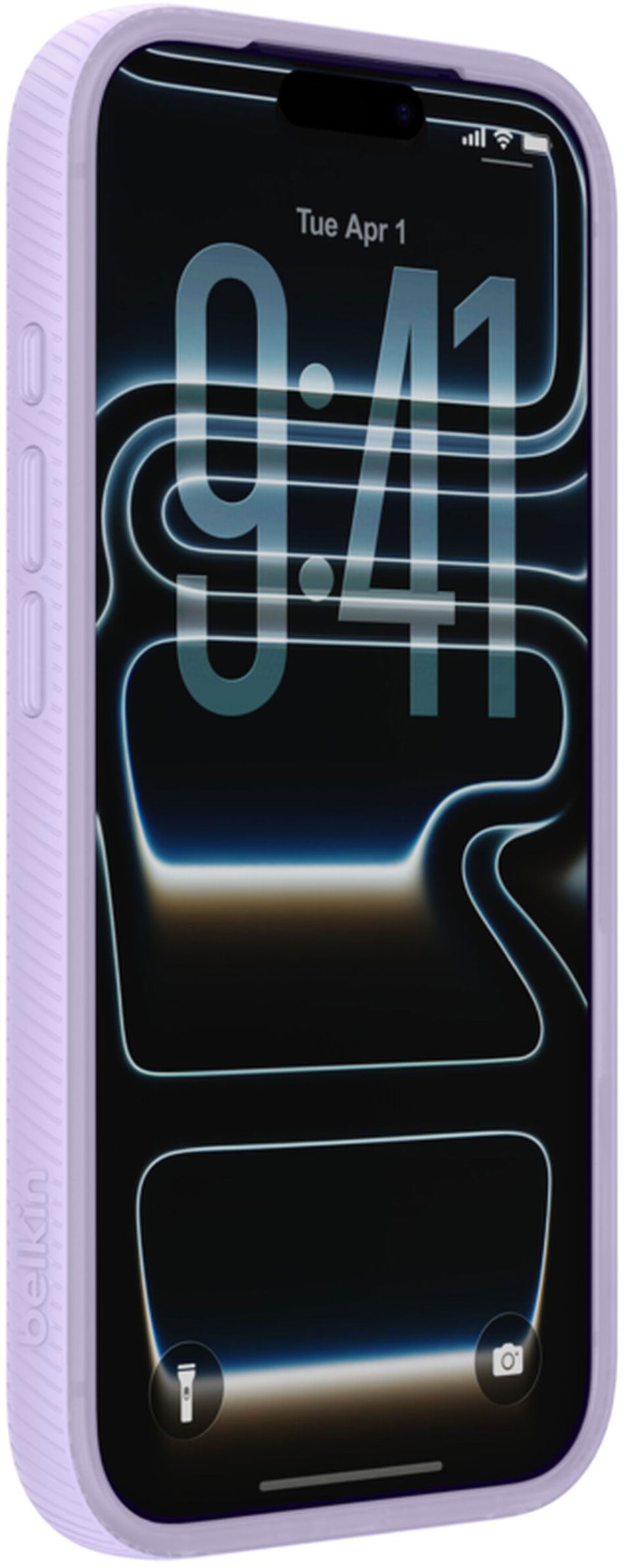 MagSafe Case for Apple iPhone 17 Pro, Belkin, SheerForce Grip, Violet MSA035hqLV