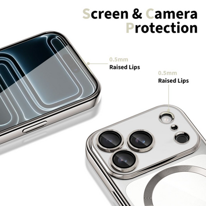 MagSafe Case for Apple iPhone 17 Pro, Tech-Protect, Magflex, Silver