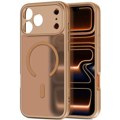 MagSafe Case for Apple iPhone 17 Pro Max, Tech-Protect, BasicMag, Matte Brown