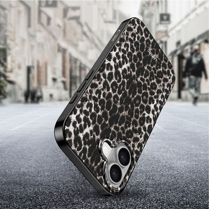 MagSafe Case for Apple iPhone 17, Tech-Protect, Lamano Leopard, Black