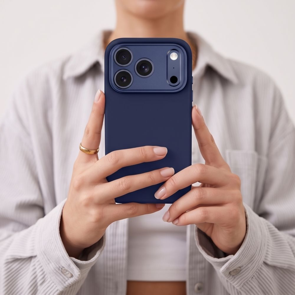 MagSafe Case for Apple iPhone 18 Pro Max / 17 Pro Max, Tech-Protect, Uniq CC, Navy Blue