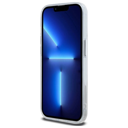 MagSafe Case for Apple iPhone 13 Pro, Karl Lagerfeld, IML Metal Choupette's Head, White