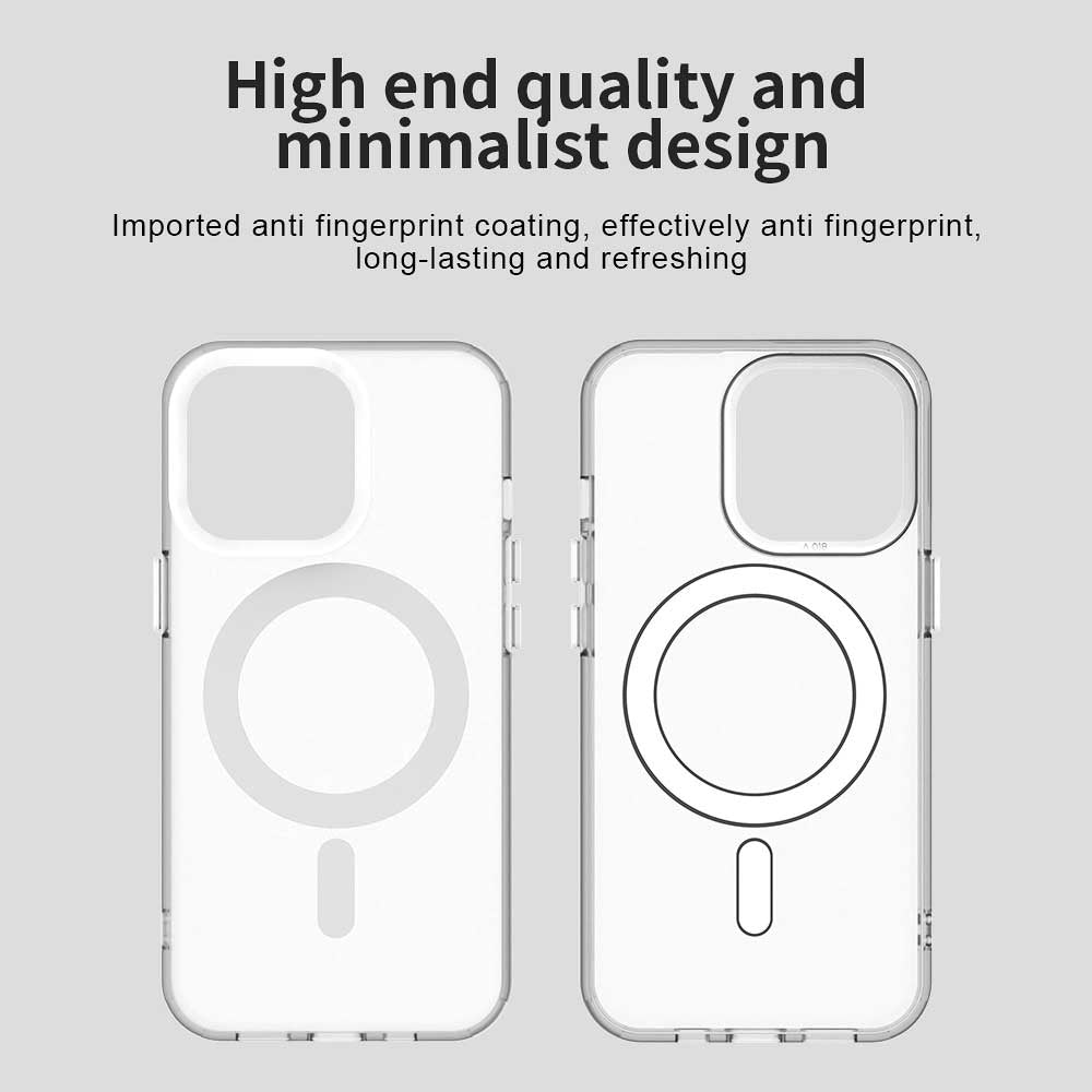 MagSafe Case for Apple iPhone 13 Pro Max, Techsuit, CandyCase, White