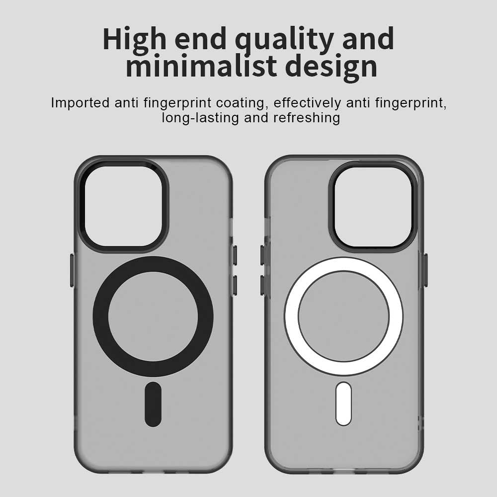 MagSafe Case for Apple iPhone 13 Pro Max, Techsuit, CandyCase, Black
