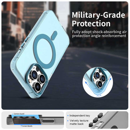 MagSafe Case for Apple iPhone 14 Pro Max, Techsuit, CandyCase, Blue