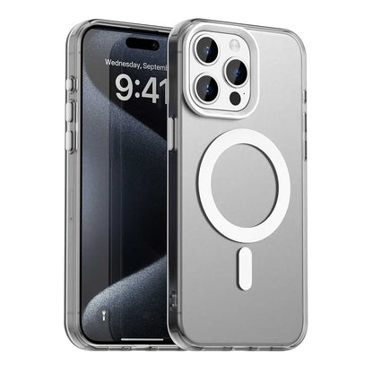 MagSafe Case for Apple iPhone 15 Pro, Techsuit, CandyCase, White