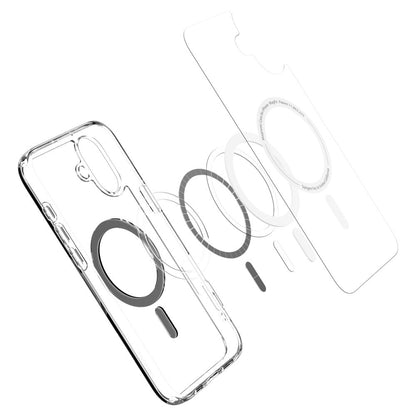 MagSafe Case for Apple iPhone 16 Plus, Spigen, Ultra Hybrid, Black