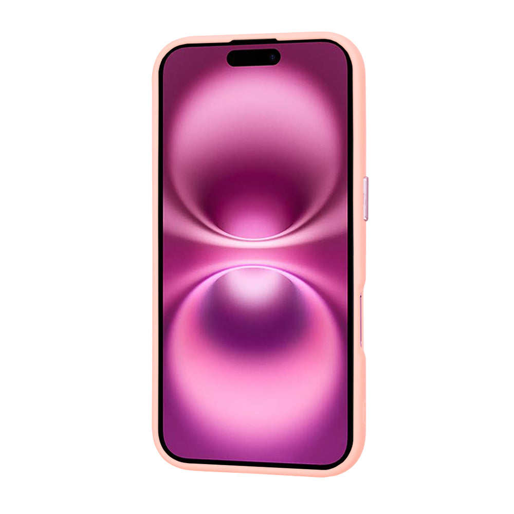 MagSafe Case for Apple iPhone 16 Plus, Techsuit, HaloFrost, Pink