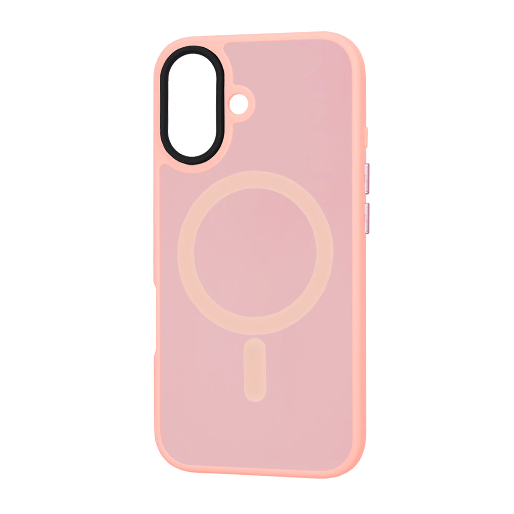 MagSafe Case for Apple iPhone 16 Plus, Techsuit, HaloFrost, Pink
